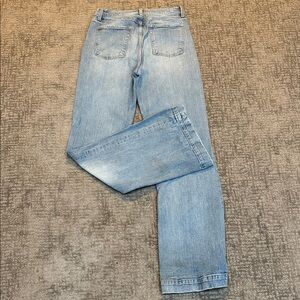 7 For All Mankind Light Blue Wide-Leg Jeans